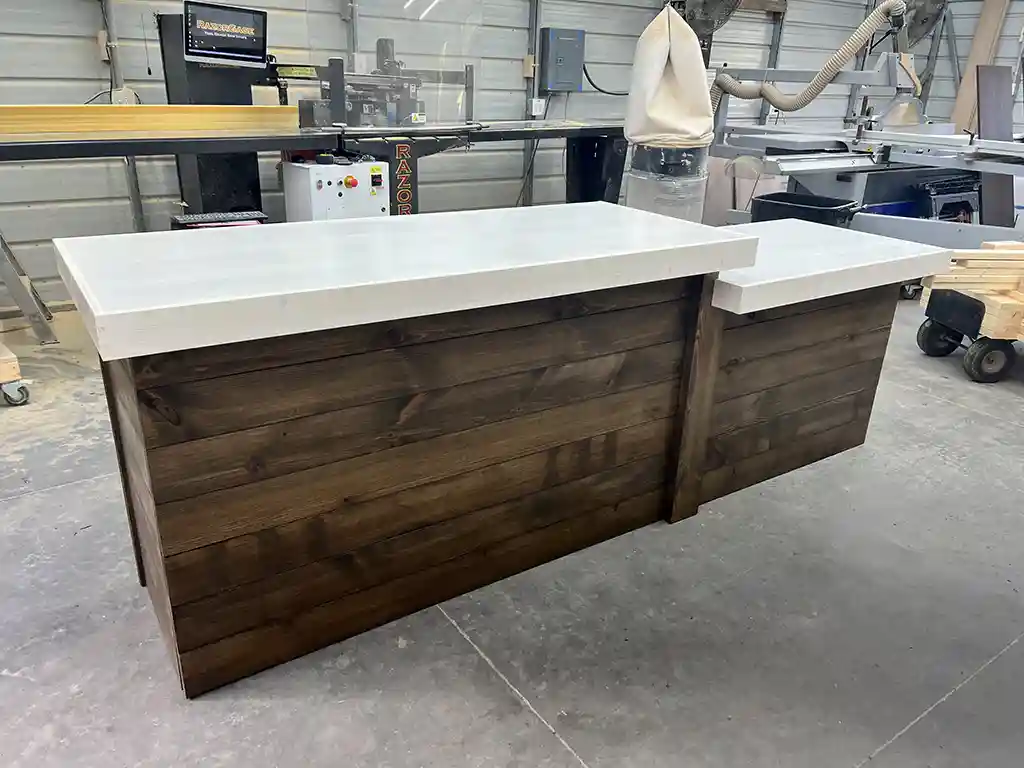 Coffee Shop Large Sales Counter Coffee White colors 2 Coffee Shop Large Sales Counter Coffee White colors