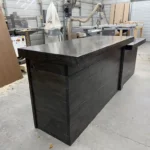 Coffee Shop Large Sales Counter Ebony color 3 Coffee Shop Large Sales Counter Ebony color