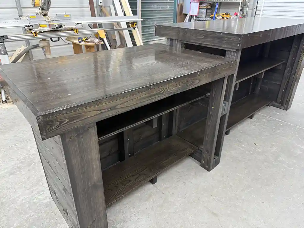 Coffee Shop Large Sales Counter Ebony color 5 Coffee Shop Large Sales Counter Ebony color
