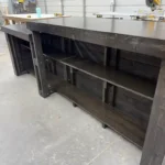 Coffee Shop Large Sales Counter Ebony color 6 Coffee Shop Large Sales Counter Ebony color