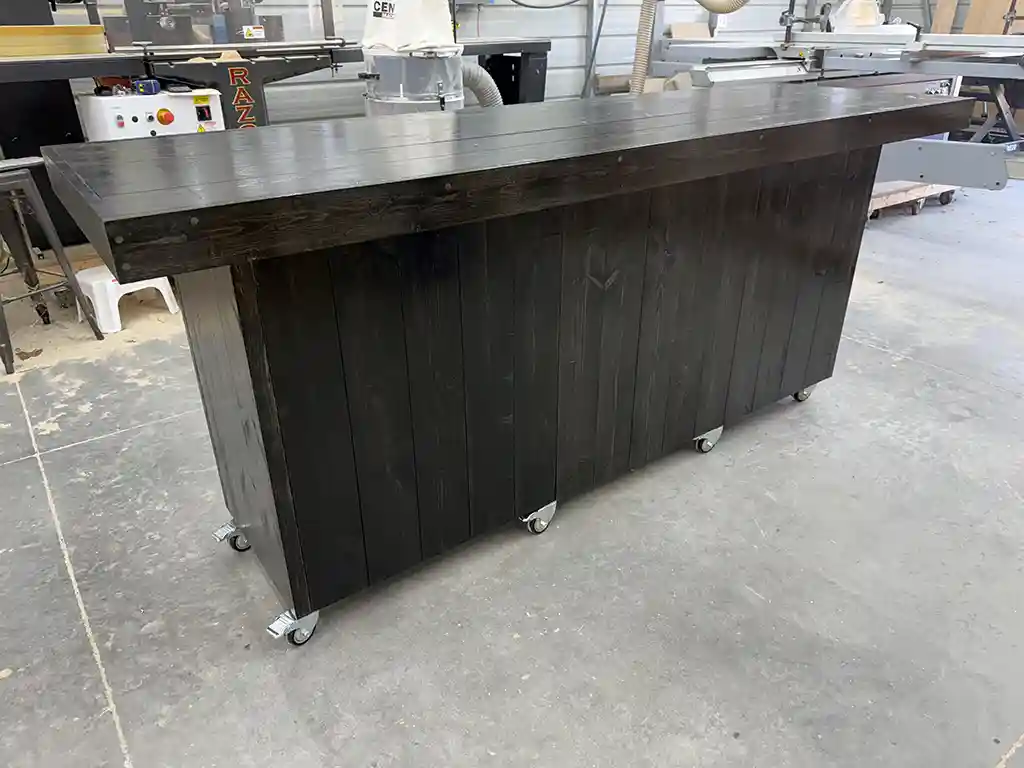 Ebony Straight Ace Covered Patio Home Bar 1 Ebony Straight Ace Covered Patio Home Bar