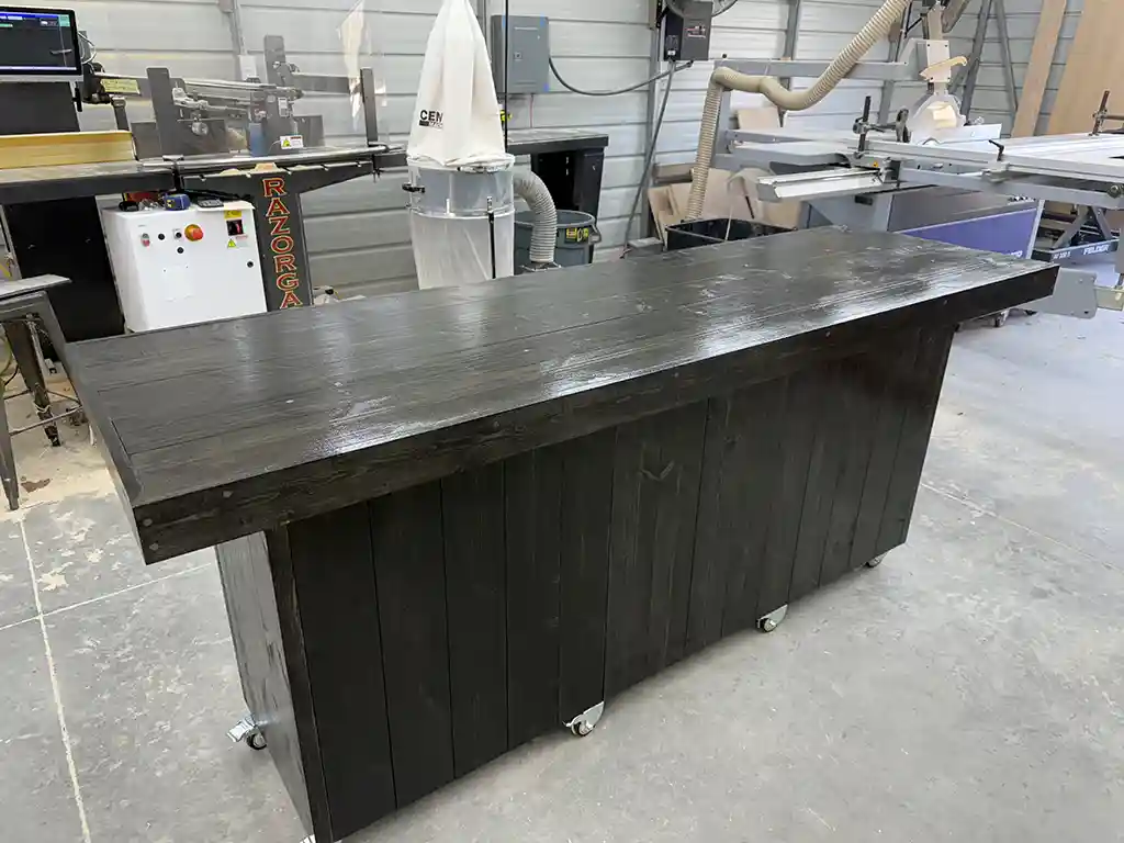 Ebony Straight Ace Covered Patio Home Bar 2 Ebony Straight Ace Covered Patio Home Bar