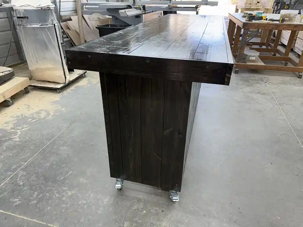 Ebony Straight Ace Covered Patio Home Bar 3 Ebony Straight Ace Covered Patio Home Bar