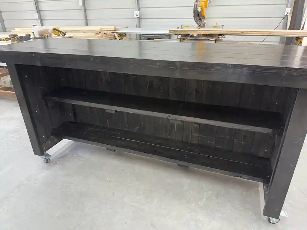 Ebony Straight Ace Covered Patio Home Bar 5 Ebony Straight Ace Covered Patio Home Bar