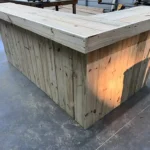 Leg Left Outdoor Kitchen L Shape Small - Home Bar 2 Leg Left Outdoor Kitchen L Shape Small - Home Bar, home decor, patio decor