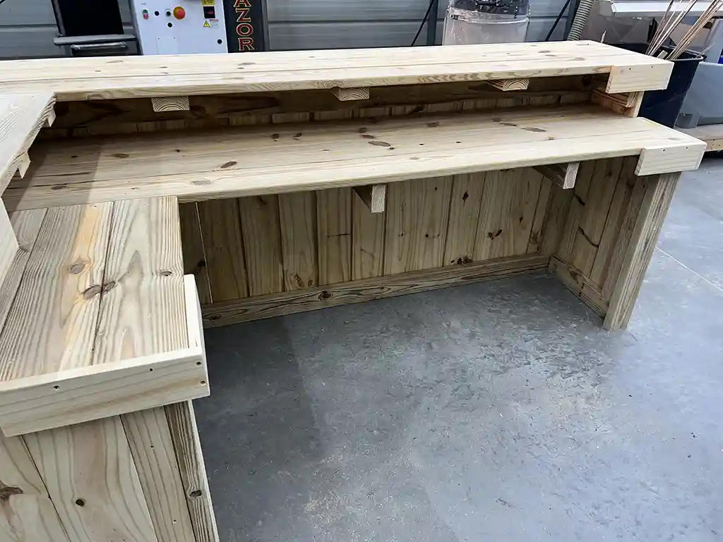 Leg Left Outdoor Kitchen L Shape Small - Home Bar 5 Leg Left Outdoor Kitchen L Shape Small - Home Bar, home decor, patio decor