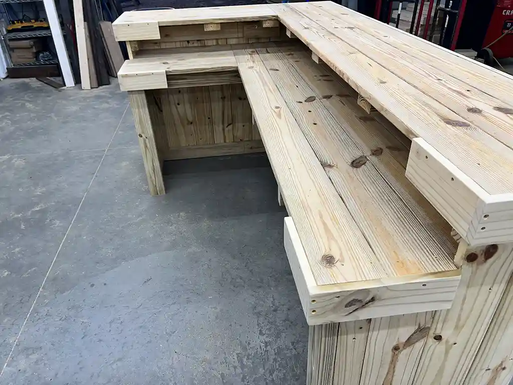 Leg Left Outdoor Kitchen L Shape Small - Home Bar 6 Leg Left Outdoor Kitchen L Shape Small - Home Bar, home decor, patio decor