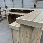 Leg Right Kitchen L Outdoor 5 Leg Right Kitchen L Outdoor Bar, home decor, patio decor