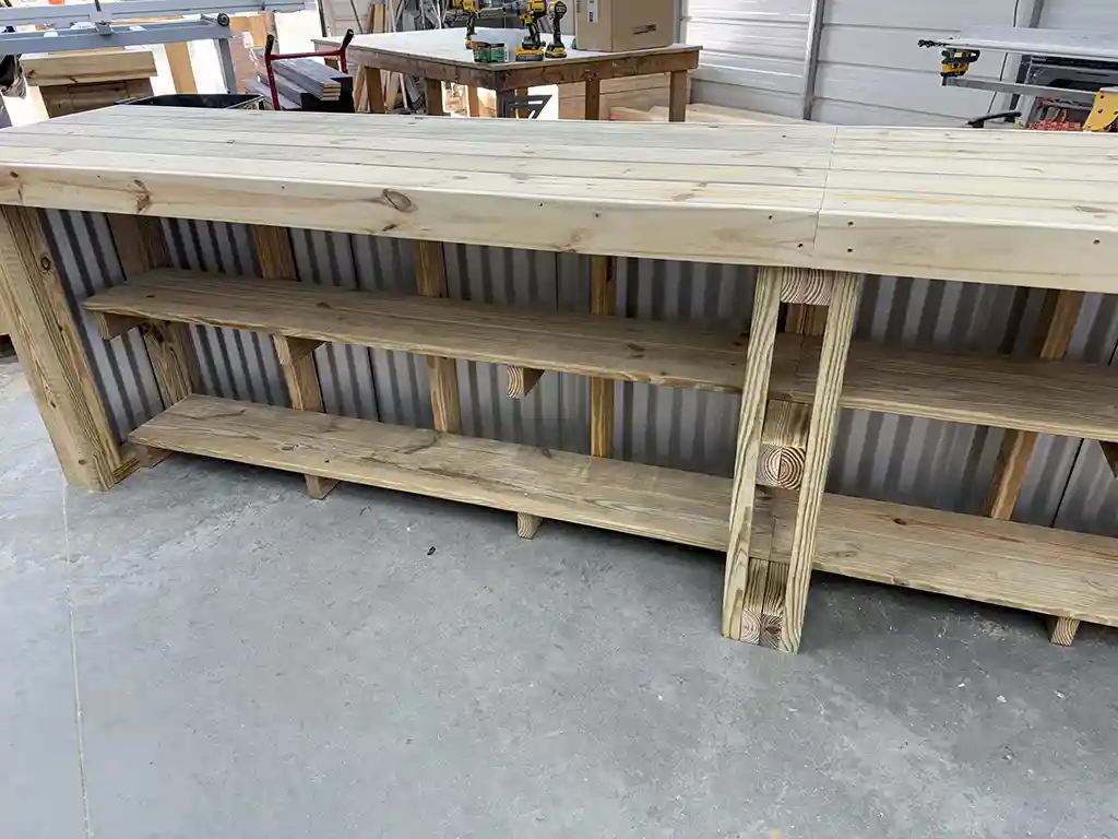 Metal Straight Ace Large Outdoor Home Bar 16 foot 7 Metal Straight Ace Large Outdoor Home Bar 16 foot