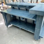 Rivers Run Thomas Metal L Shape Covered Patio Home Bar 4 Rivers Run Thomas Metal L Shape Covered Patio Home Bar