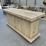 Straight Ace Outdoor Home Bar w footrail mini-fr space 2 Straight Ace Outdoor Home Bar w footrail mini-fr space
