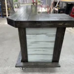 Thomas L Shape Covered Patio Home Bar Stormwash Ebony Colors 3
