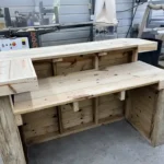 Thomas L Shape Outdoor Home Bar leg left 4