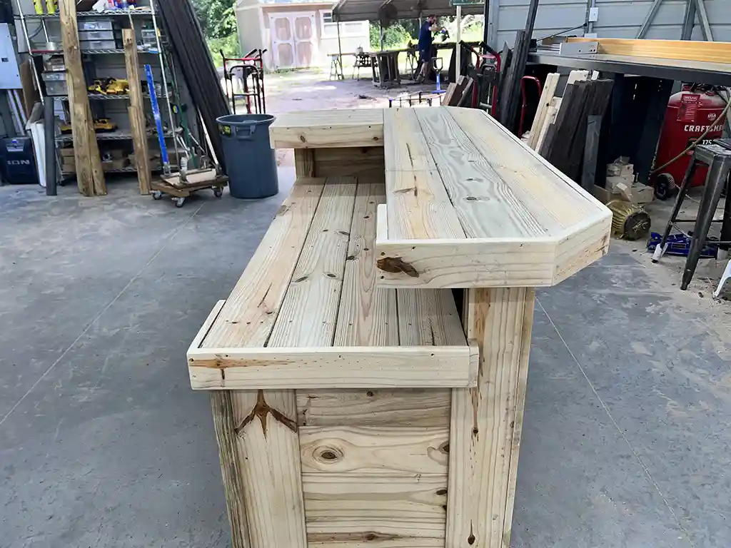 Thomas L Shape Outdoor Home Bar