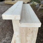 Buffet Wood Plank Top Unfinished - Solid wood indoor home bar 2 Buffet Wood Plank Top Unfinished - Solid wood indoor home bar