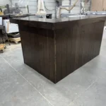 Smooth Kitchen L Shape Indoor Home Bar Espresso 1