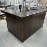 Smooth Kitchen L Shape Indoor Home Bar Espresso 2