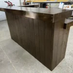 Smooth Kitchen L Shape Indoor Home Bar Espresso 3