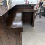 Smooth Kitchen L Shape Indoor Home Bar Espresso 4