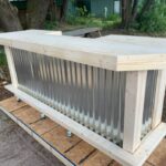plank pallet metal 2 Plank Pallet Metal - Rustic barnwood style, pallet style wood indoor bar