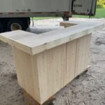 unfinished smooth thomas 1 Thomas Smooth Top Vertical Wood Unfinished – Rustic style bar