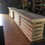 whoadie 1.5 indoor 2 Whoadie 1.5 Wood Indoor Large - Rustic barnwood style, pallet style wood indoor bar