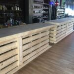 whoadie 1.5 indoor 4 Whoadie 1.5 Wood Indoor Large - Rustic barnwood style, pallet style wood indoor bar