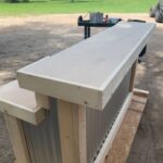 Hello Shiny Unfinished - Rustic barnwood & metal style reception desk 2 Hello Shiny Unfinished - Rustic barnwood & metal style reception desk 2