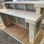 Hello Shiny Unfinished - Rustic barnwood & metal style reception desk 4 Hello Shiny Unfinished - Rustic barnwood & metal style reception desk 4