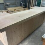 Lounge U Shape Unfinished - Rustic barnwood style POSADA 1 Lounge U Shape Unfinished - Rustic barnwood style POSADA 1
