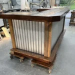 Maggie Metal Mini Mega U Shape Covered Patio Home Bar 3 Maggie Metal Mini Mega U Shape Covered Patio Home Bar