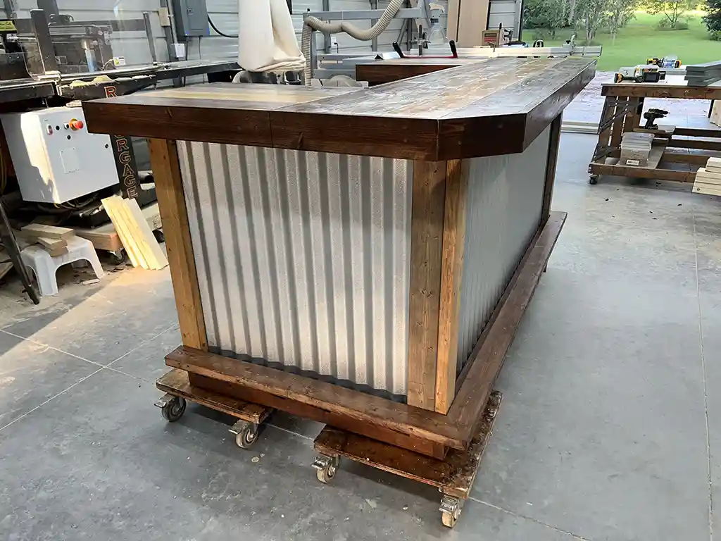 Maggie Metal Mini Mega U Shape Covered Patio Home Bar 3 Maggie Metal Mini Mega U Shape Covered Patio Home Bar
