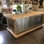Metal Mini Mega U Shape Outdoor Patio Home Bar 1 Metal Mini Mega U Shape Outdoor Patio Home Bar