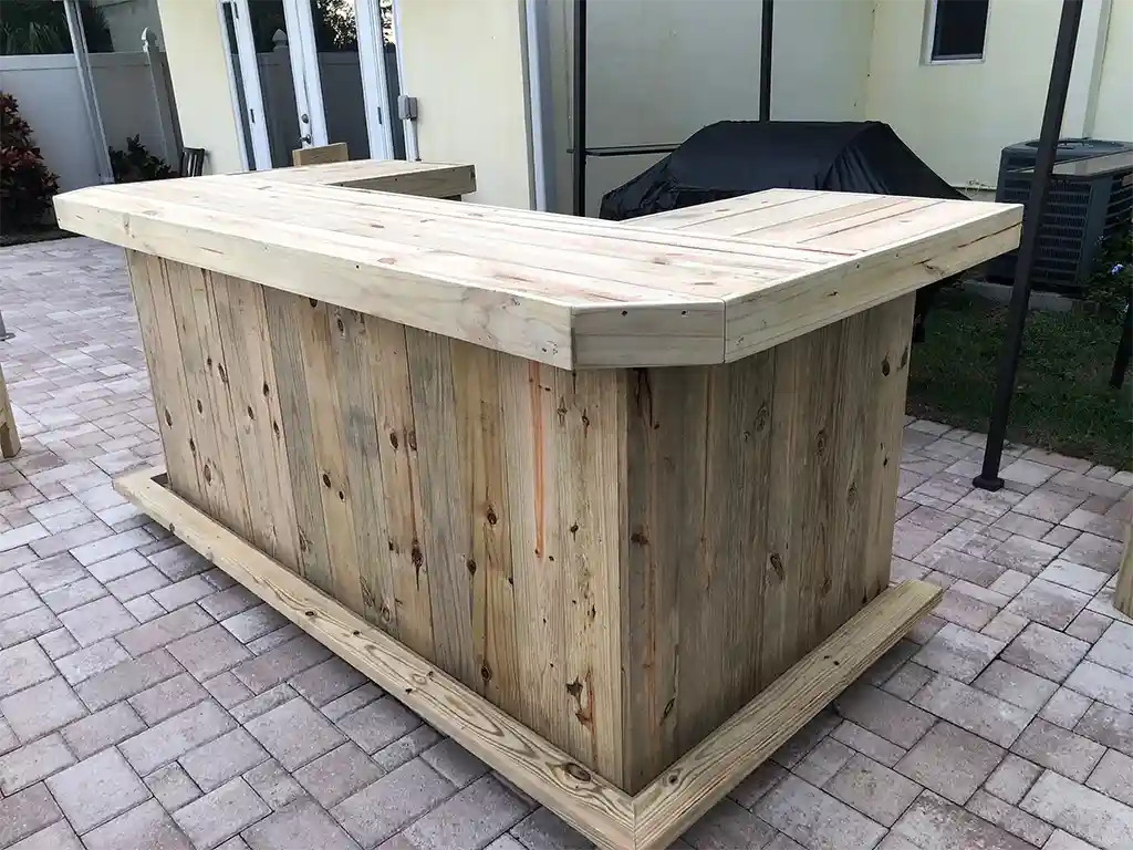 Mini Mega U Shape Outdoor Patio Home Bar 1 Mini Mega U Shape Outdoor Patio Home Bar