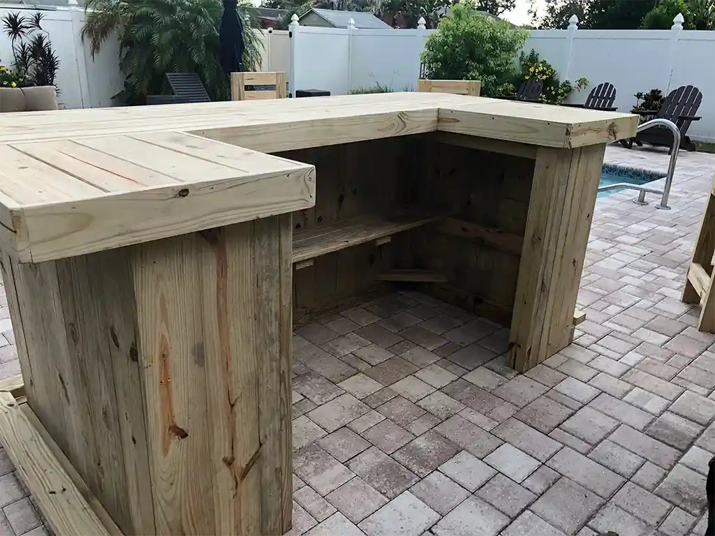 Mini Mega U Shape Outdoor Patio Home Bar 4 Mini Mega U Shape Outdoor Patio Home Bar