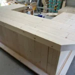 Mini Mega U Shape Unfinished Indoor Home Bar 3 Mini Mega U Shape Unfinished Indoor Home Bar