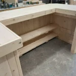 Mini Mega U Shape Unfinished Indoor Home Bar 4 Mini Mega U Shape Unfinished Indoor Home Bar