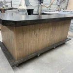 Mushroom Ebony Mini Mega U Shape Covered Patio Home Bar 1 Mushroom Ebony Mini Mega U Shape Covered Patio Home Bar