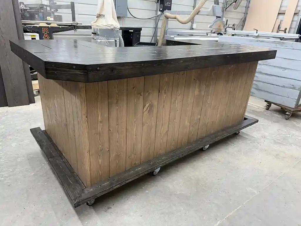 Mushroom Ebony Mini Mega U Shape Covered Patio Home Bar 1 Mushroom Ebony Mini Mega U Shape Covered Patio Home Bar