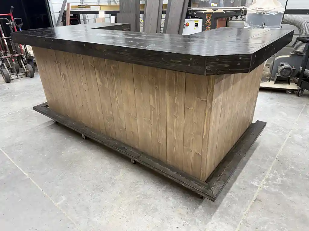 Mushroom Ebony Mini Mega U Shape Covered Patio Home Bar 3 Mushroom Ebony Mini Mega U Shape Covered Patio Home Bar