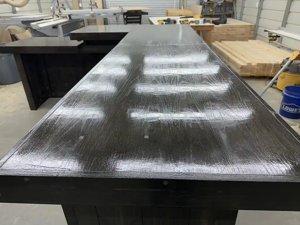 Providence Large Sales Counter - L Shape with ADA drop Ebony 5