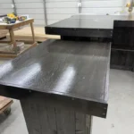 Providence Large Sales Counter - L Shape with ADA drop Ebony 7