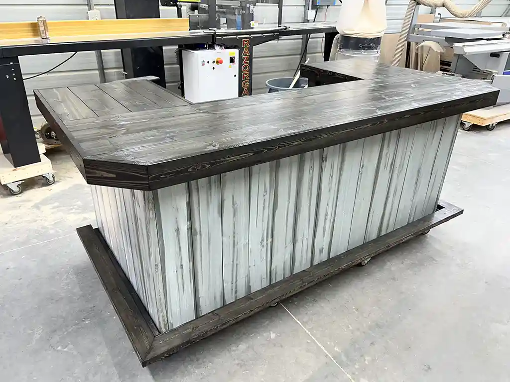 Stormwash Ebony Mini Mega U Shape Covered Patio Home Bar 2 Stormwash Ebony Mini Mega U Shape Covered Patio Home Bar