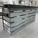 Stormwash Ebony Pallet Hello Shabby 2 level Reception Desk 3 Stormwash Ebony Pallet Hello Shabby 2 level Reception Desk