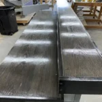 Stormwash Ebony Pallet Hello Shabby 2 level Reception Desk 5 Stormwash Ebony Pallet Hello Shabby 2 level Reception Desk