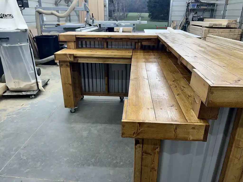 Golden Oak Metal Kitchen L Shape Medium - Covered Patio Home Bar 4 Left Golden Oak Metal Kitchen L Shape Medium - Covered Patio Home Bar, home decor, patio decor