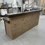 Hello Shabby Reception Desk Mushroom Espresso colors 2 Hello Shabby Reception Desk Mushroom Espresso colors