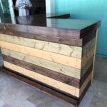 L-Shape Smooth Top Small Finished – Rustic barwood style, pallet style bar 2 L-Shape Smooth Top Small Finished - Rustic barwood style, pallet style bar 2