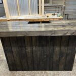 Plank Top U 3 Piece Basement Bar finished - Solid wood bar 5 Plank Top U 3 Piece Basement Bar finished - Solid wood bar 5
