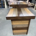 Plank Top Coffee Shop Sales Counter with ADA drop Maggie colors 3 Plank Top Coffee Shop Sales Counter with ADA drop Maggie colors